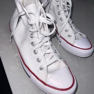 Hightop white converse